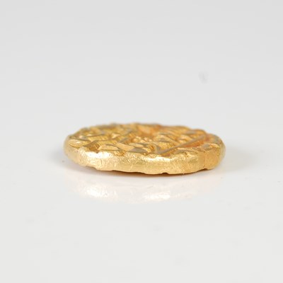 Lot 463 - A Middle-Eastern gold coin, 11 grams