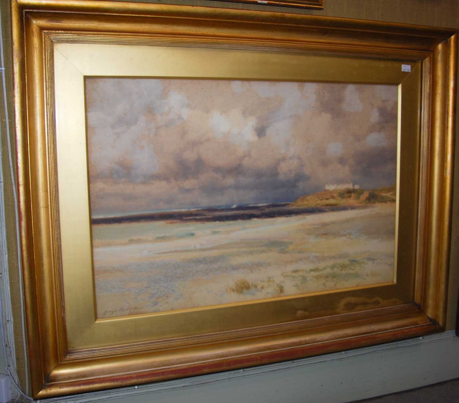 Lot 736 - George Cockram RI (1861-1950) Gathering