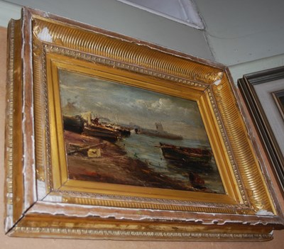 Lot 743 - 19th century Scottish School Fishing Boats at...