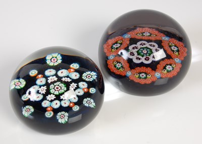 Lot 27 - Two Paul Ysart paperweights, comprising a...