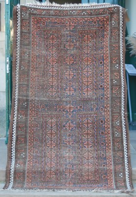 Lot 1062 - A Persian rug, early 20th century, the...