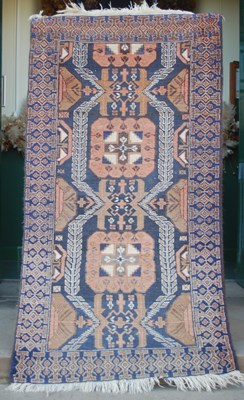 Lot 1063 - A Persian rug, 20th century, the rectangular...