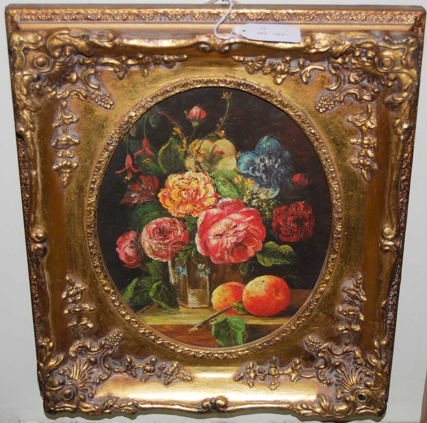 Lot 689 - A modern decorative oil painting depticing...
