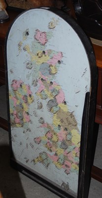 Lot 970 - A vintage bagatelle games board, the playing...
