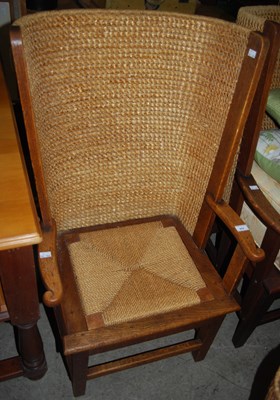 Lot 978 - A late 19th/ early 20th century stained oak...