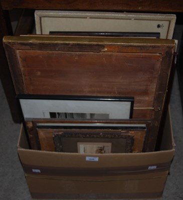 Lot 1029 - Box - assorted decorative pictures and prints.
