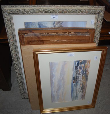 Lot 992 - A group of five watercolours comprising a...