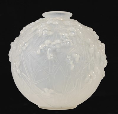 Lot 482 - Druide, A Rene Lalique clear and frosted glass...