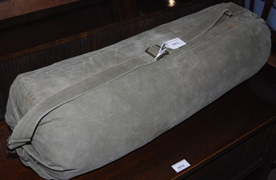 Lot 1013 - A vintage military type sleeping back in a...