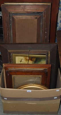 Lot 1040 - Box - assorted decorative pictures and frames.