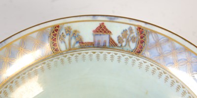 Lot 489 - An early 20th century Wedgwood green ground...