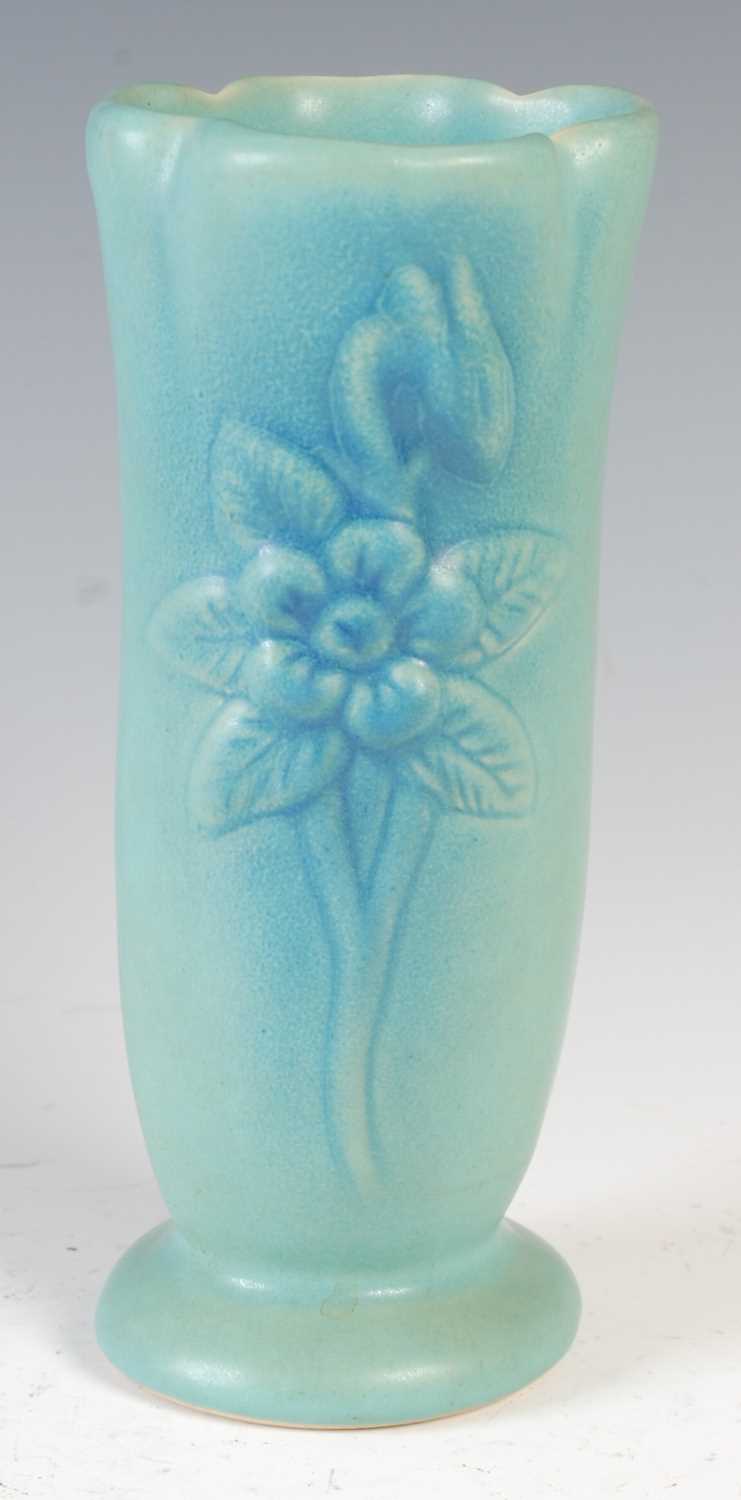 Lot 163 - An early 20th century Van Briggle pottery vase,...