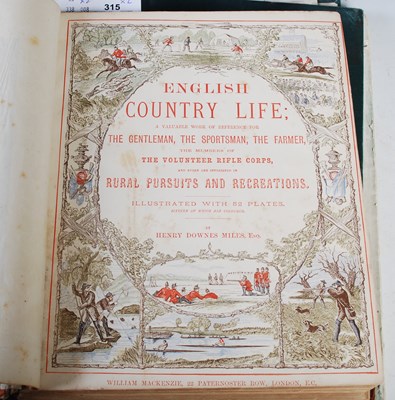 Lot 315 - One volume, 'English Country Life; A Valuable...