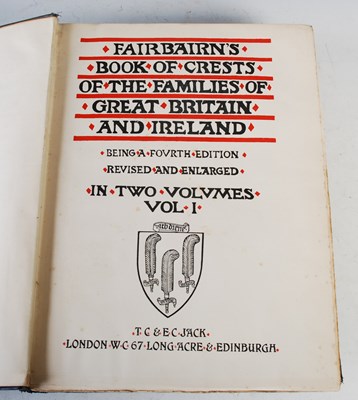 Lot 316 - Volumes One and Two of Fairbairn's book of...