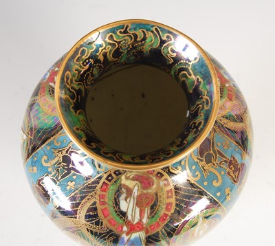 Lot 492 - A Wedgwood Fairyland lustre vase, designed by...