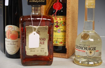 Lot 329 - One bottle of Disaronno, 50cl; one bottle of...