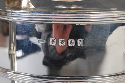 Lot 115 - An early 20th century four-piece silver teaset,...