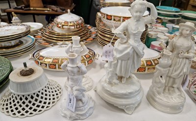 Lot 384 - A group of antique white porcelain comprising...