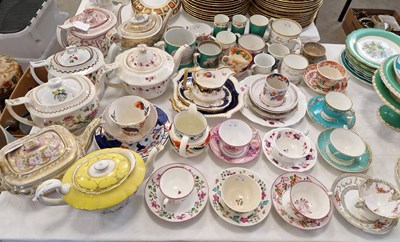 Lot 387 - A collection of 19th century and later teapots,...