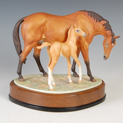 Lot 498 - A limited edition Royal Worcester model of...