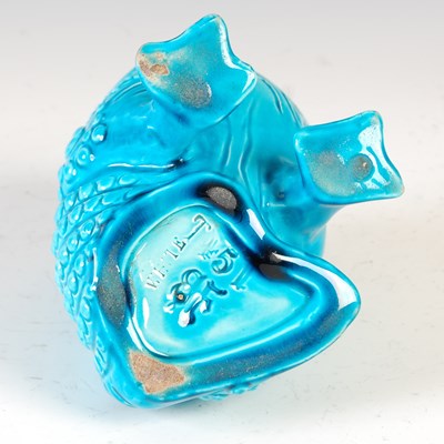 Lot 506 - Two late 19th century Burmantofts pottery...