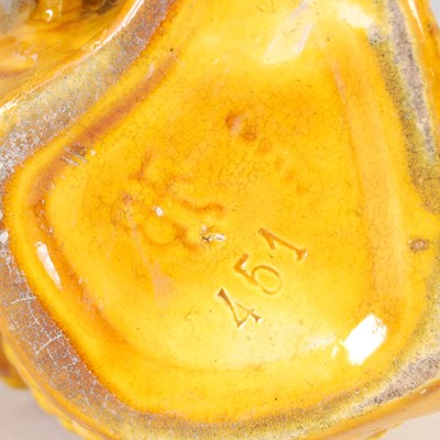 Lot 506 - Two late 19th century Burmantofts pottery...