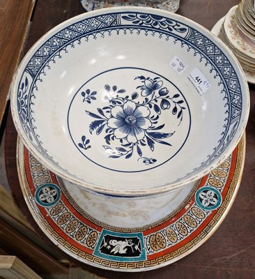 Lot 441 - A Masons Ironstone Imari part dinner set by...