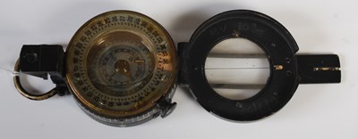 Lot 226 - World War II Interest - a field compass dated...