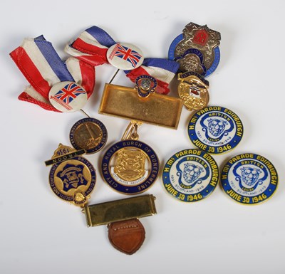 Lot 98 - A collection of assorted medallions and badges...