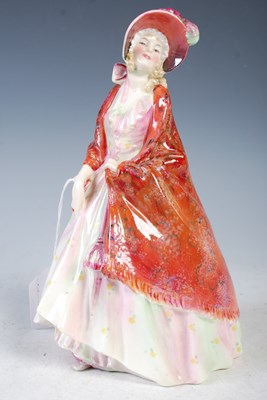 Lot 246 - A Royal Doulton figure, 'Paisley Shawl HN1392'.