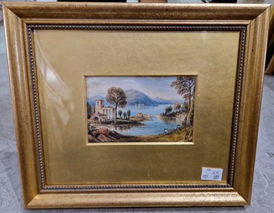 Lot 537 - Box - assorted watercolours to include a...