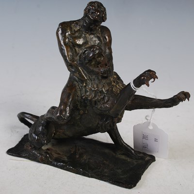 Lot 203 - 'After the Antique' a bronze figure of...