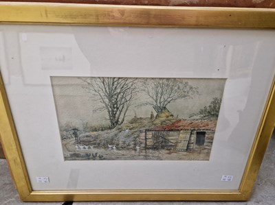 Lot 531A - A group of three watercolours to include a...