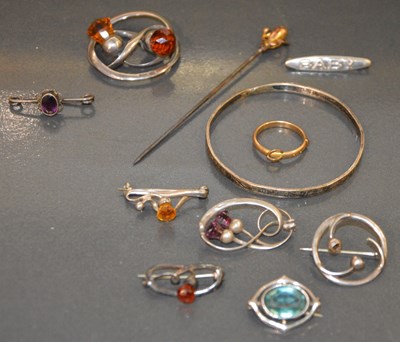 Lot 282B - A group of Charles Horner jewellery to include...