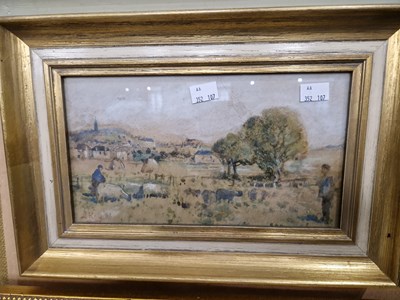 Lot 559 - James Kay RSA RSW (1858-1942) Near St. Quentin,...