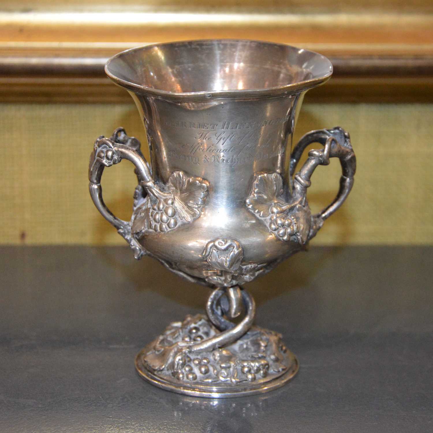 Lot 120 - Hamilton & Co., Calcutta, a white metal...