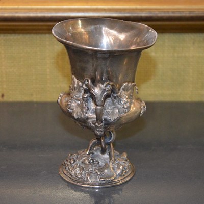 Lot 120 - Hamilton & Co., Calcutta, a white metal...
