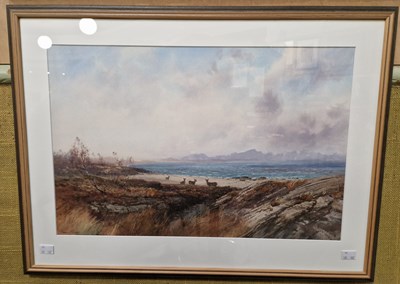 Lot 578 - Iain Ross (20th century) 
Autumnal Coastal...