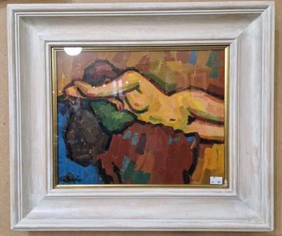 Lot 582 - Joan Gillespie (Scottish, b.1954) 
Nude...