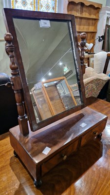 Lot 700 - A 19th century mahogany and ebony lined...