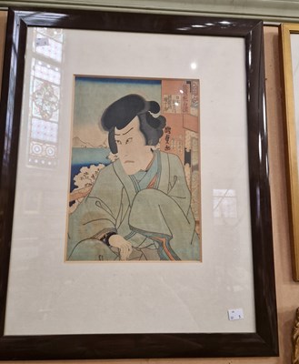 Lot 500 - 19th century Japanese School The Actor Sakata...