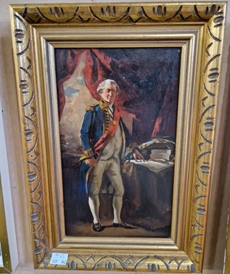 Lot 622 - After Raeburn Portrait of Admiral Duncan oil...