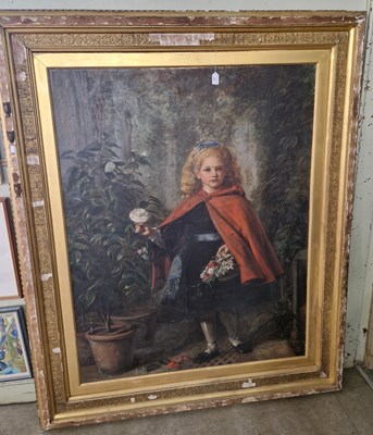 Lot 551 - 19th century English School 
The Red Cape 
oil...