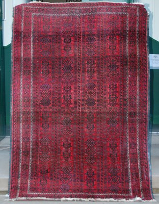 Lot 879 - A Persian rug, mid 20th century, the...