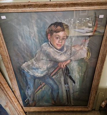 Lot 558 - Josephine Graham Portrait of Sally Begg, aged...