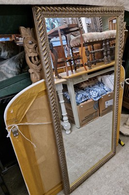 Lot 783 - A group of three assorted mirrors.