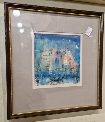 Lot 542 - Hamish B Lawrie (1919-1987) 
Athens 
oil on...