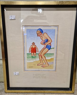 Lot 546 - Donald McGill (1875-1962) 
My New Bathing...