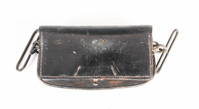 Lot 83 - A 19th century Military dispatch pouch, with...