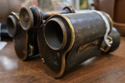 Lot 267 - A pair of antique binoculars by C. P. Goerz,...